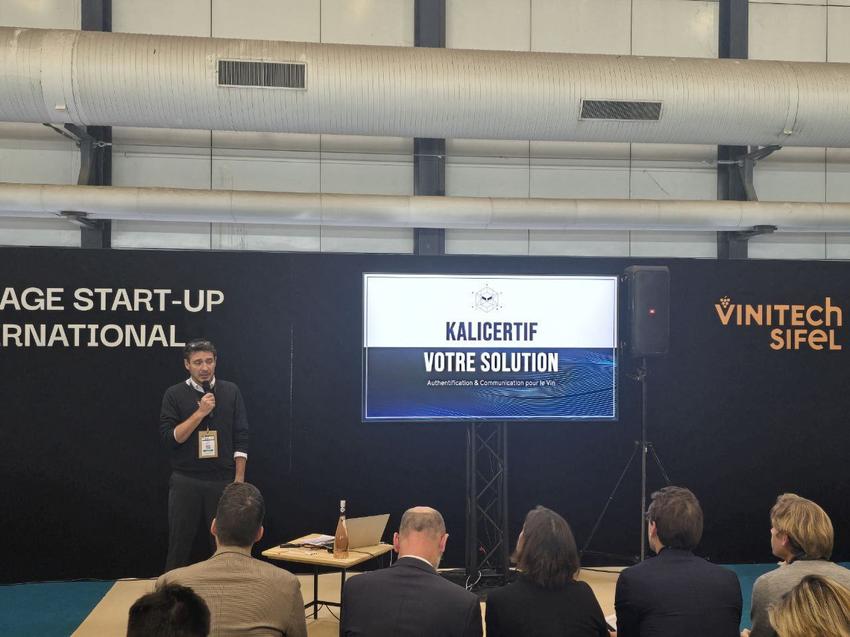 Kalicertif presentation at the Vinitech Sifel trade show